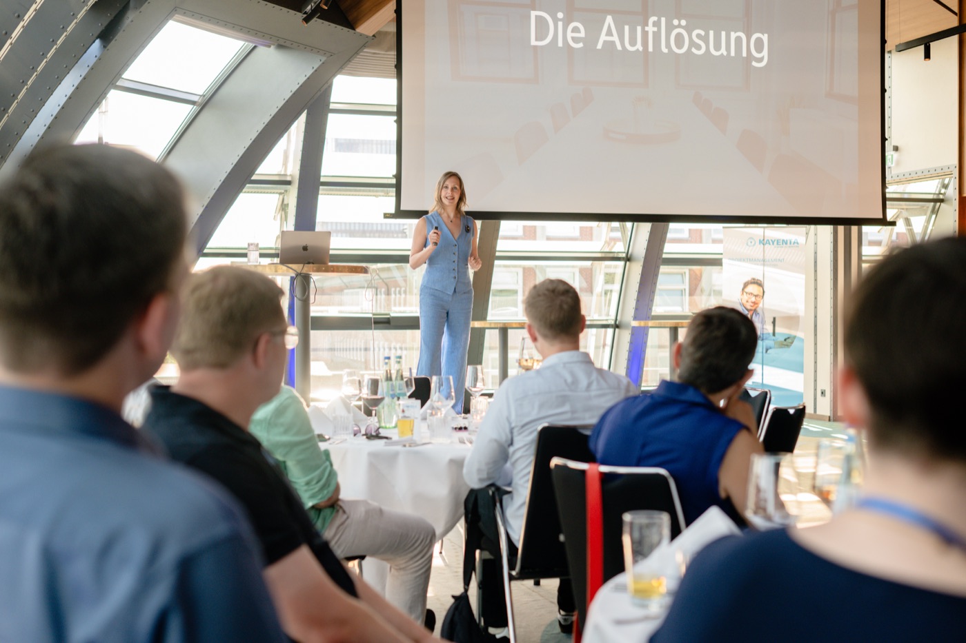 Saskia Hablasch bei der KAYENTA-Projektmanagement-Konferenz